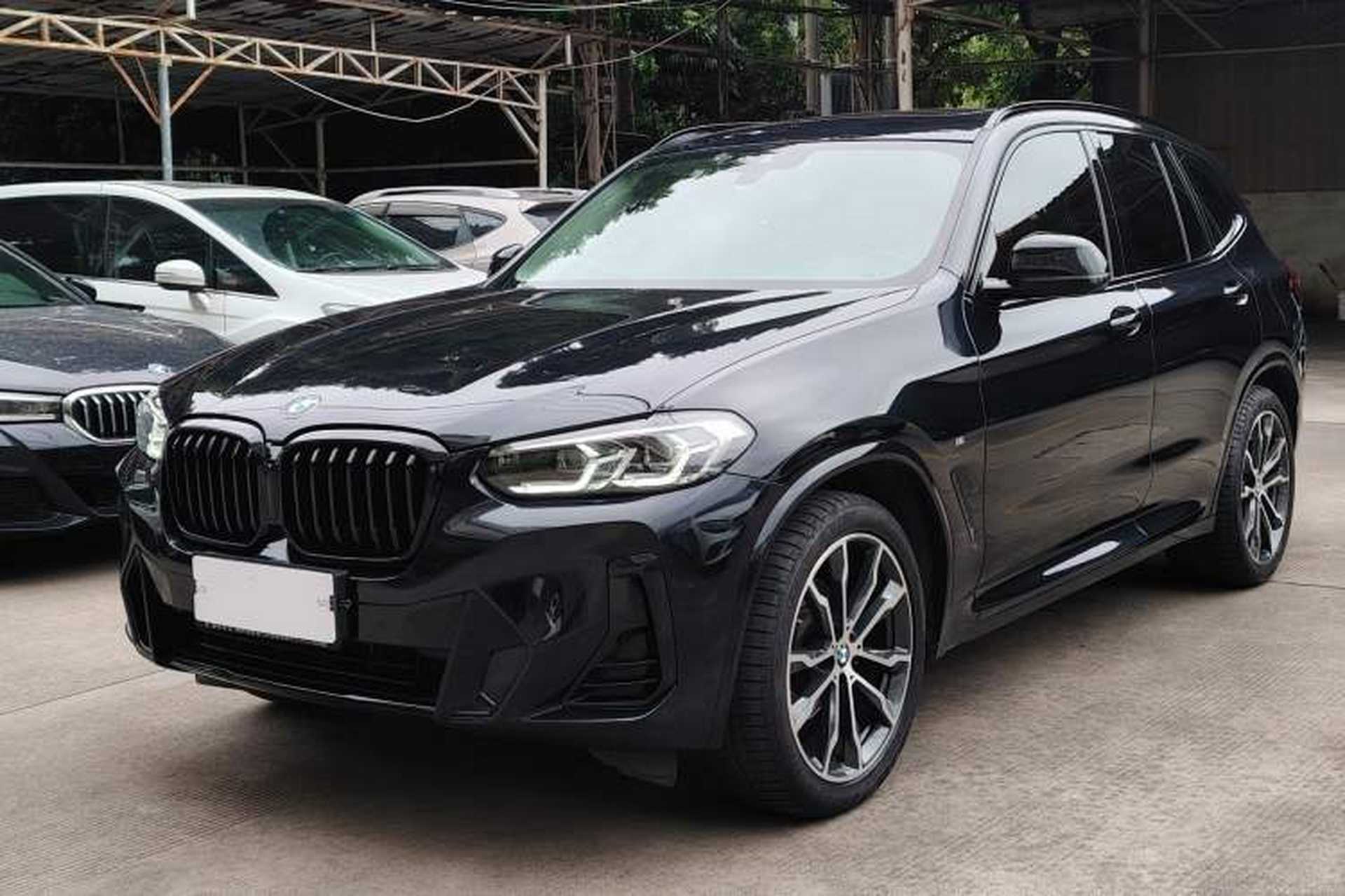 Used BMW X3 2022 xDrive30i Luxury Model M Night Sky Package Front Left 45 Deg