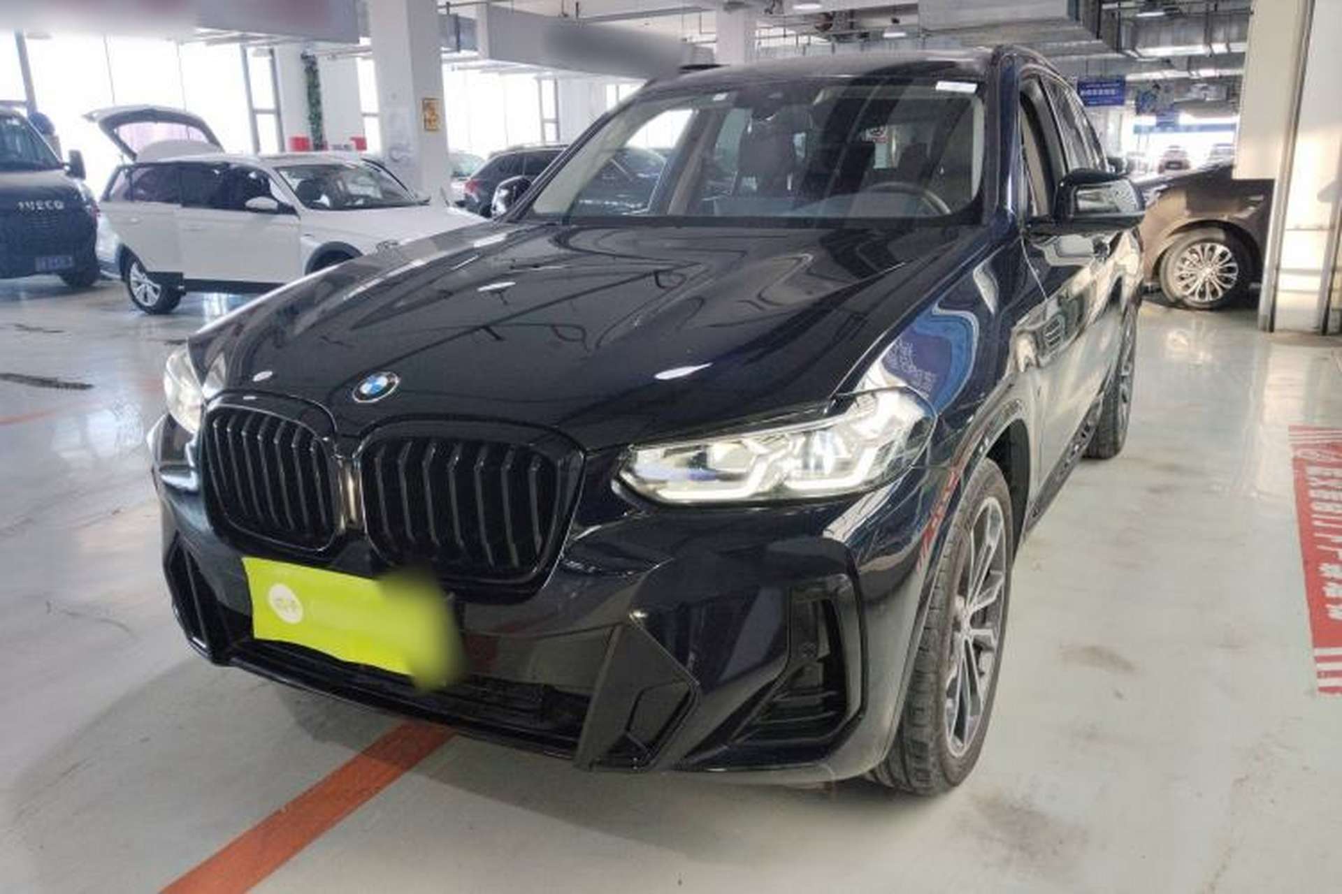 Used BMW X3 2022 xDrive30i Luxury Model M Night Sky Package Front Left 45 Deg