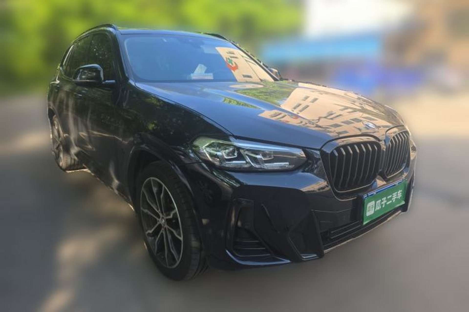 Used BMW X3 2022 xDrive30i Luxury Model M Night Sky Package Front Right 45 Deg