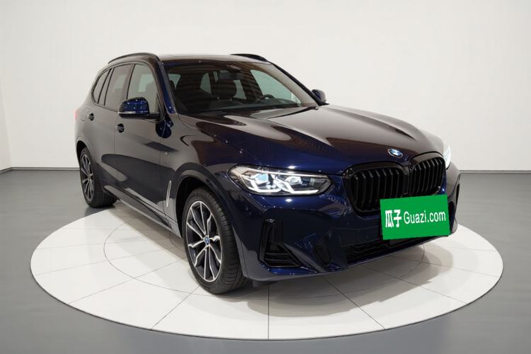 Used BMW X3 2022 xDrive30i Luxury Model M Night Sky Package Front Right 45 Deg