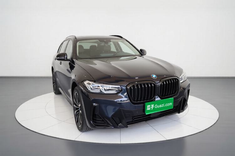 Used BMW X3 2022 xDrive30i Luxury Model M Night Sky Package Front Right 45 Deg