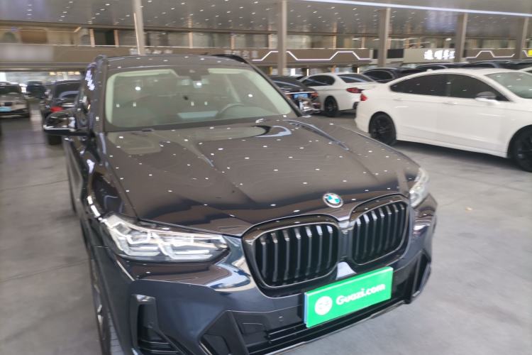 Used BMW X3 2022 xDrive30i Luxury Model M Night Sky Package Front Right 45 Deg