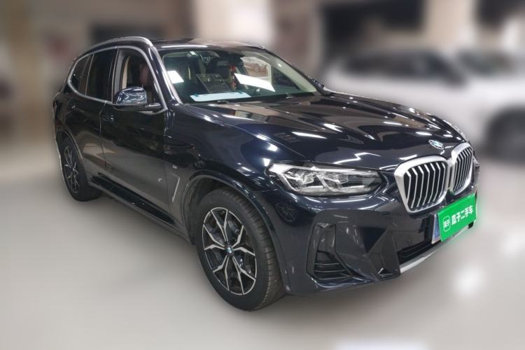 Used BMW X3 2022 xDrive25i M Sport Package Front Right 45 Deg