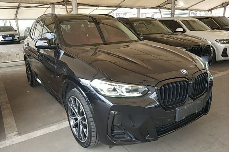 Used BMW X3 2022 xDrive30i Luxury Model M Night Sky Package Front Right 45 Deg