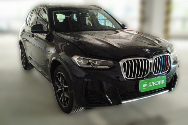 Used BMW X3 2022 xDrive25i M Sport Package Front Right 45 Deg
