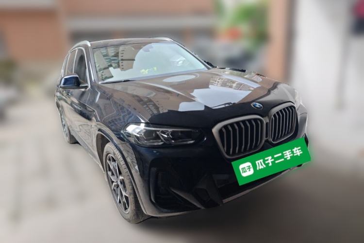 Used BMW X3 2022 xDrive25i M Sport Package Front Right 45 Deg