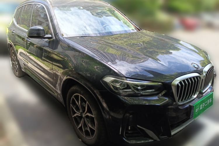 Used BMW X3 2022 xDrive25i M Sport Package Front Right 45 Deg