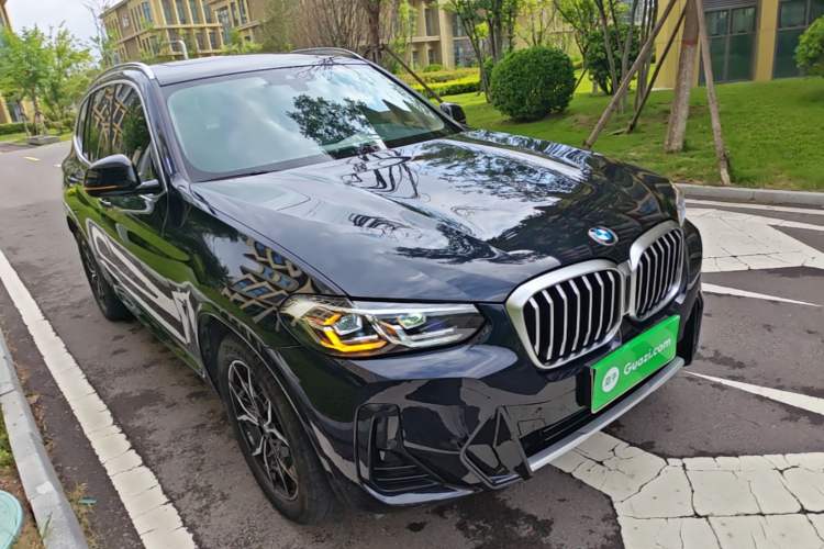 Used BMW X3 2022 Restyled xDrive25i M Sport Package Front Right 45 Deg