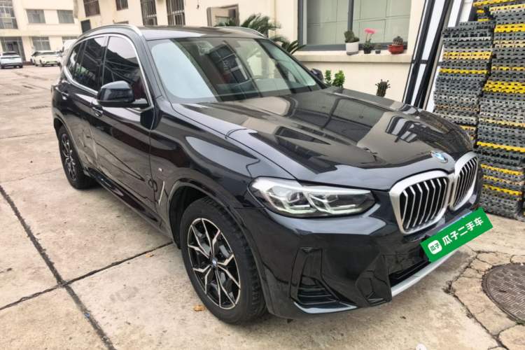 Used BMW X3 2022 Restyled xDrive25i M Sport Package Front Right 45 Deg