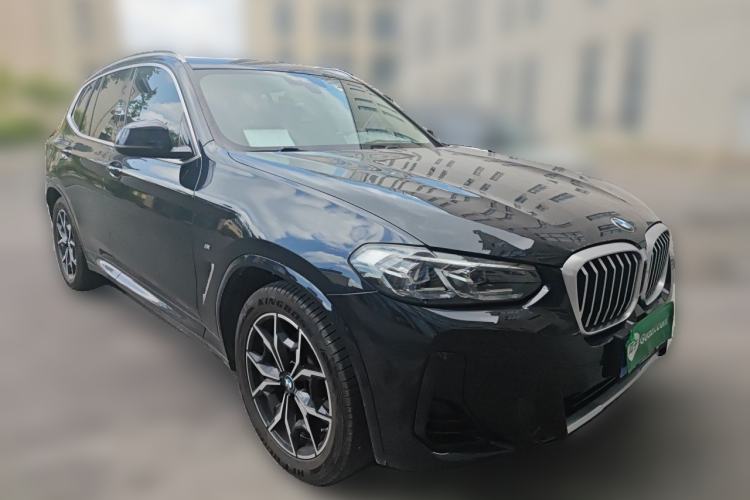 Used BMW X3 2022 xDrive25i M Sport Package Front Right 45 Deg