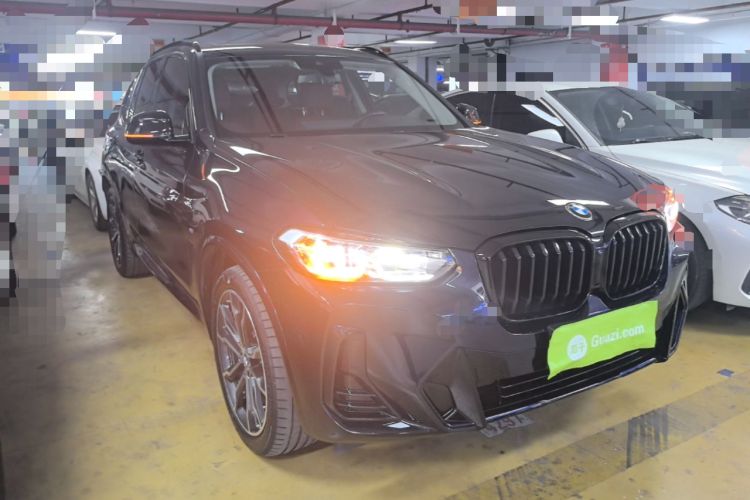 Used BMW X3 2022 xDrive30i Luxury Edition M Night Sky Package Front Right 45 Deg