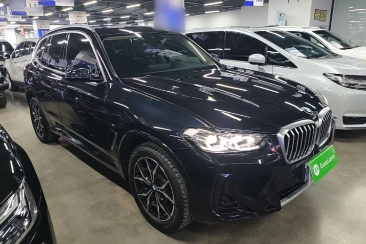 Used BMW X3 2022 Restyled xDrive25i M Sport Package Front Right 45 Deg