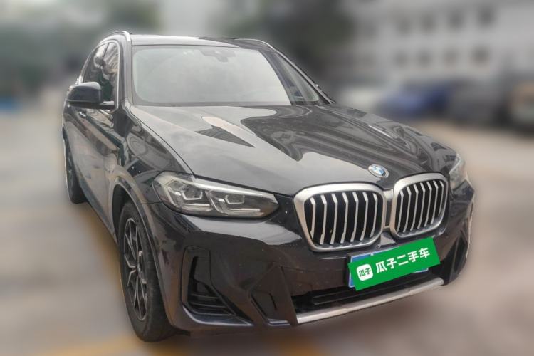 Used BMW X3 2022 Restyled xDrive25i M Sport Package Front Right 45 Deg