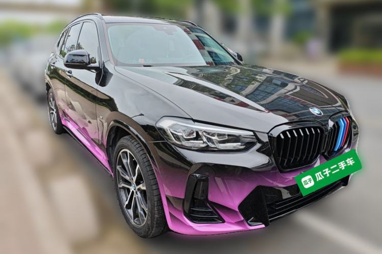Used BMW X3 2022 Facelift xDrive30i Luxury Edition M Night Edition Package Front Right 45 Deg