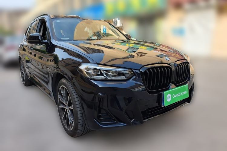 Used BMW X3 2022 xDrive30i Luxury Model M Night Sky Package Front Right 45 Deg