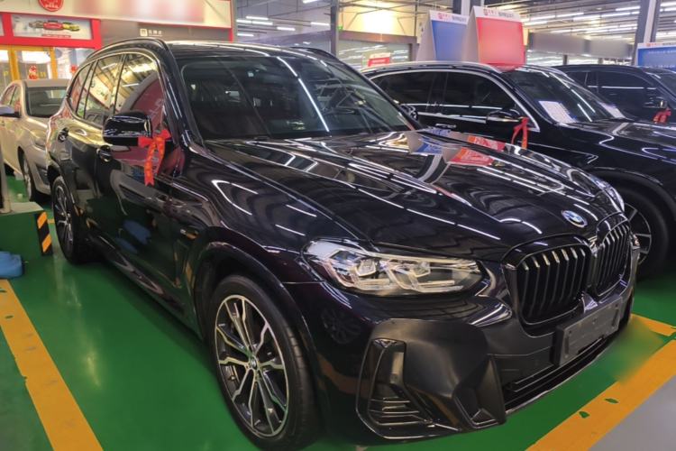 Used BMW X3 2022 xDrive30i Luxury Model M Night Sky Package Front Right 45 Deg