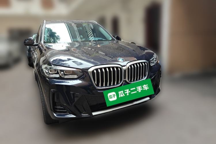 Used BMW X3 2022 xDrive25i M Sport Package Front Right 45 Deg
