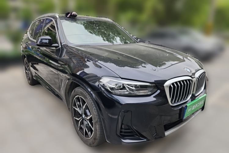 Used BMW X3 2022 Restyled xDrive25i M Sport Package Front Right 45 Deg