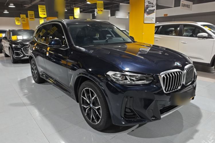 Used BMW X3 2022 Restyled xDrive25i M Sport Package Front Right 45 Deg