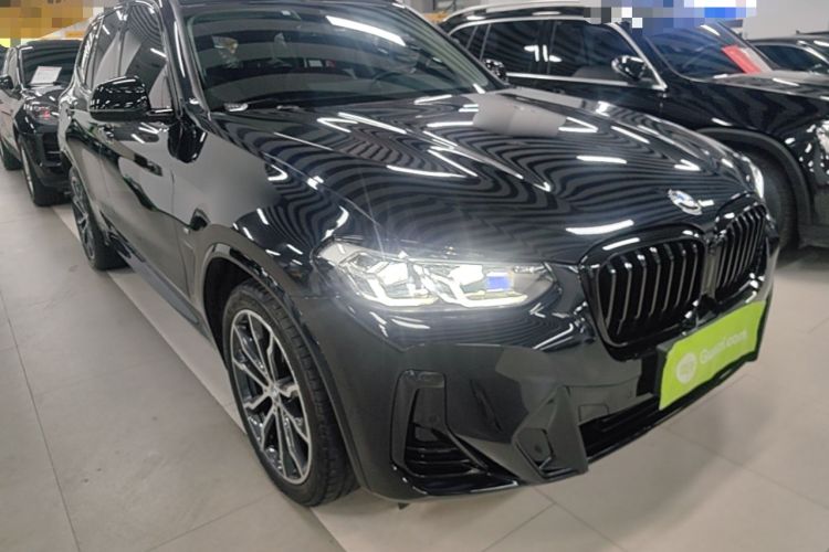 Used BMW X3 2022 xDrive30i Luxury Model M Night Sky Package Front Right 45 Deg