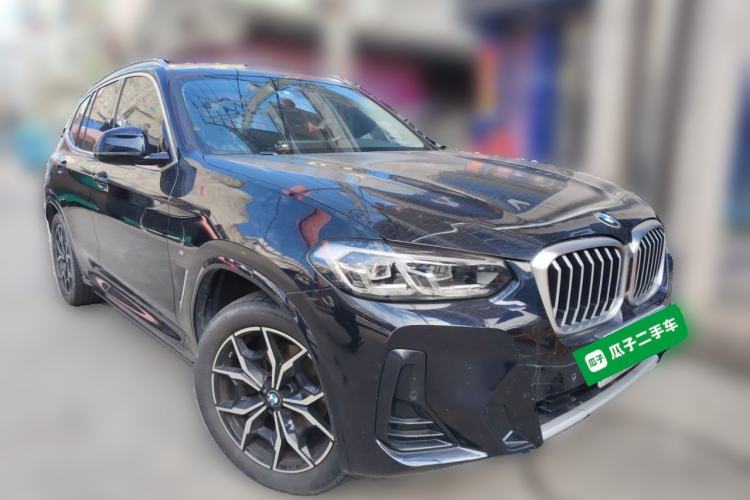 Used BMW X3 2022 Restyled xDrive25i M Sport Package Front Right 45 Deg