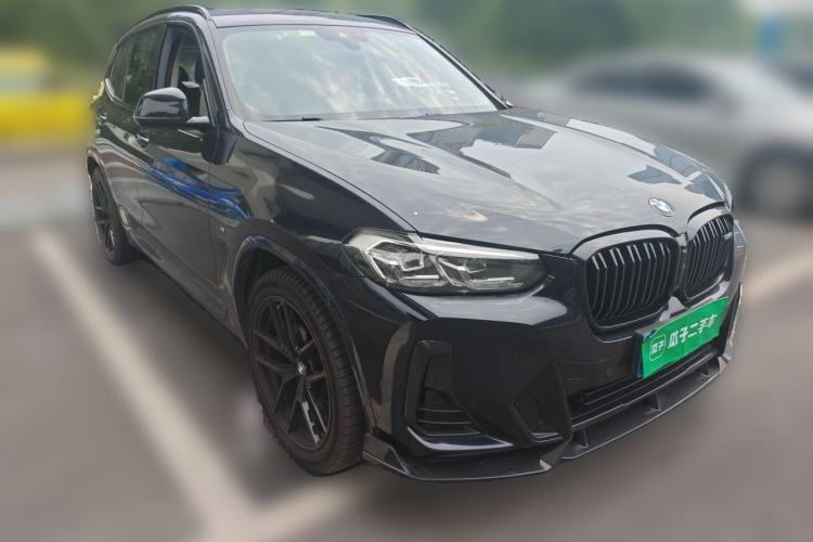 Used BMW X3 2022 xDrive30i Luxury Model M Night Sky Package Front Right 45 Deg