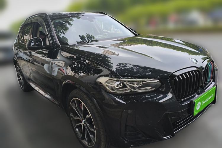 Used BMW X3 2022 Second Facelift xDrive30i Leading Edition M Night Sky Package Front Right 45 Deg