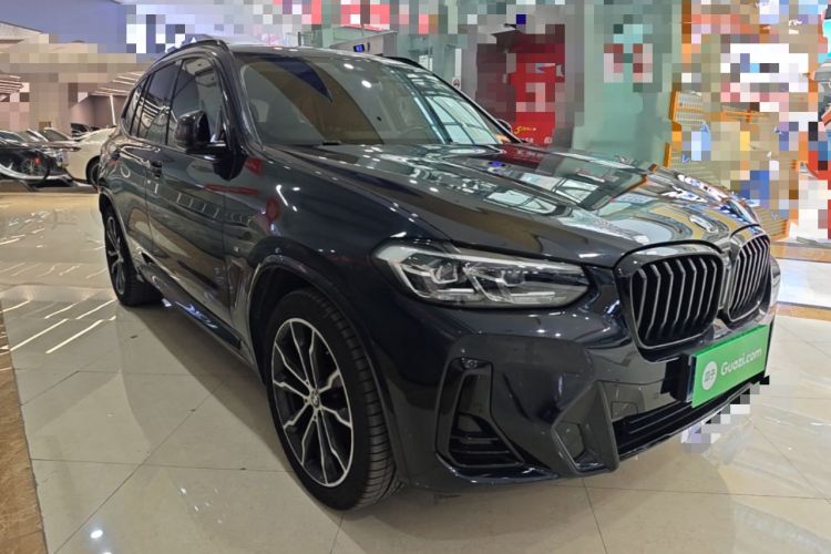 Used BMW X3 2022 xDrive30i Luxury Model M Night Sky Package Front Right 45 Deg