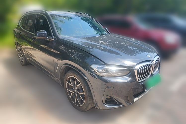 Used BMW X3 2022 xDrive25i M Sport Package Front Right 45 Deg