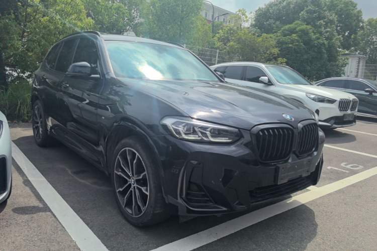 Used BMW X3 2022 xDrive30i Luxury Model M Night Sky Package Front Right 45 Deg