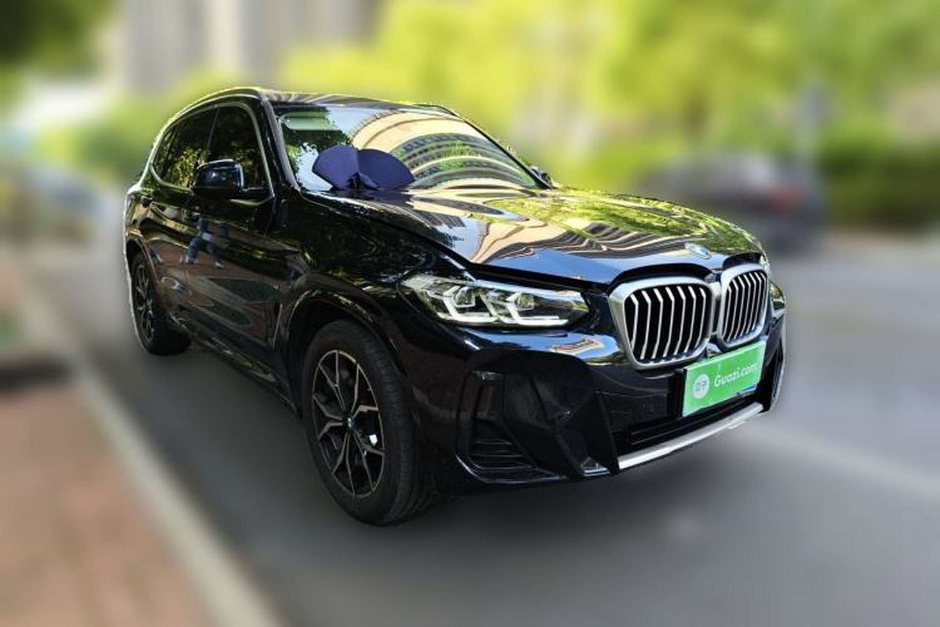 Used BMW X3 2022 xDrive25i M Sport Package Front Right 45 Deg