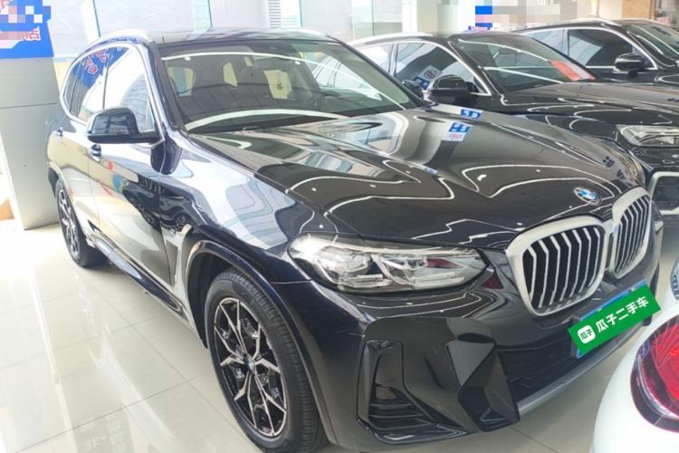 Used BMW X3 2022 Restyled xDrive25i M Sport Package Front Right 45 Deg