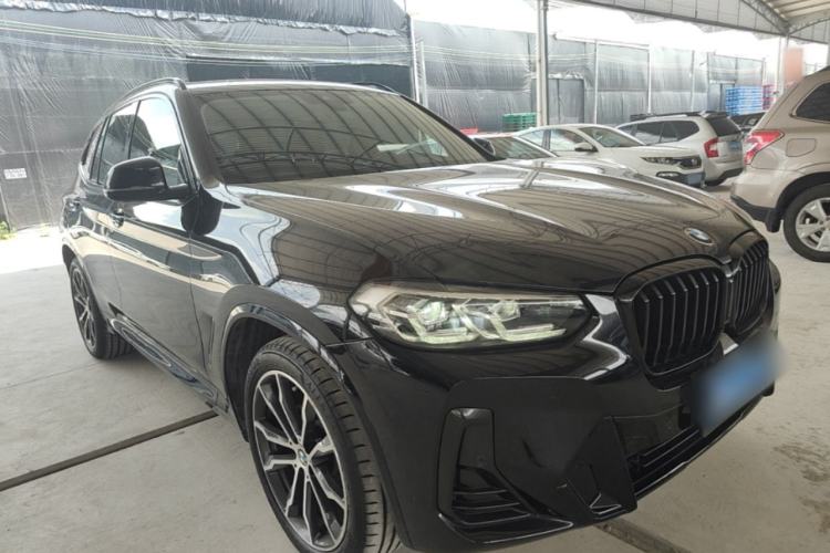 Used BMW X3 2022 xDrive30i Luxury Model M Night Sky Package Front Right 45 Deg