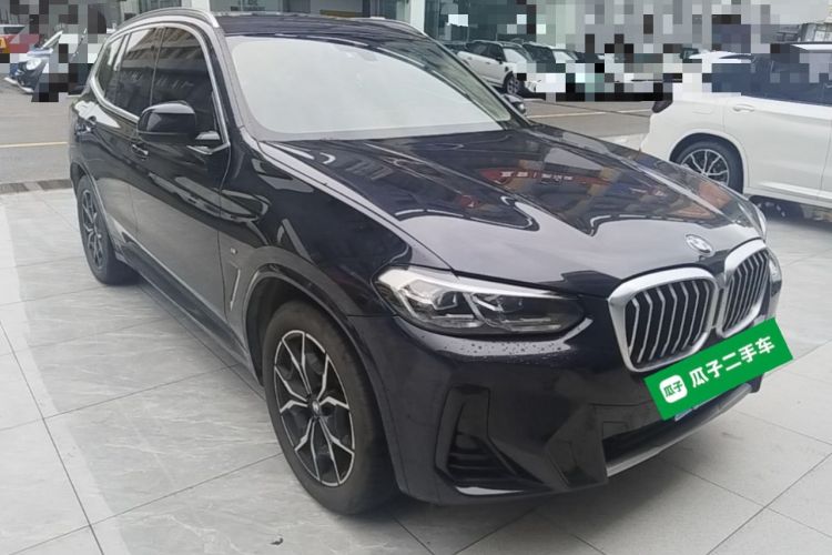 Used BMW X3 2022 Restyled xDrive25i M Sport Package Front Right 45 Deg