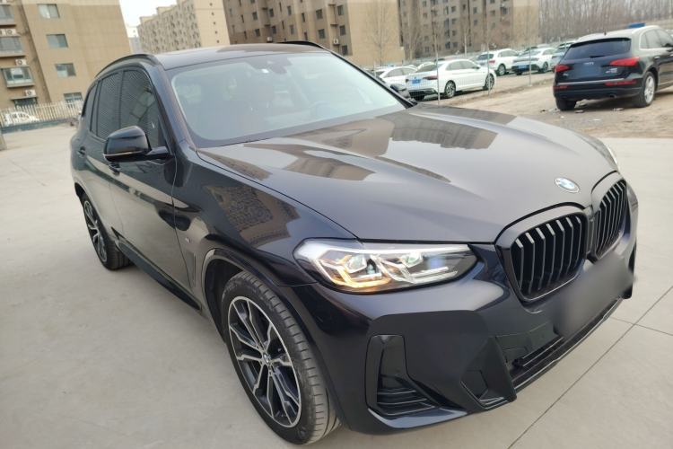 Used BMW X3 2022 xDrive30i Luxury Model M Night Sky Package Front Right 45 Deg