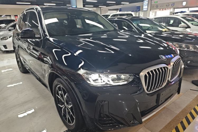 Used BMW X3 2022 Restyled xDrive25i M Sport Package Front Right 45 Deg