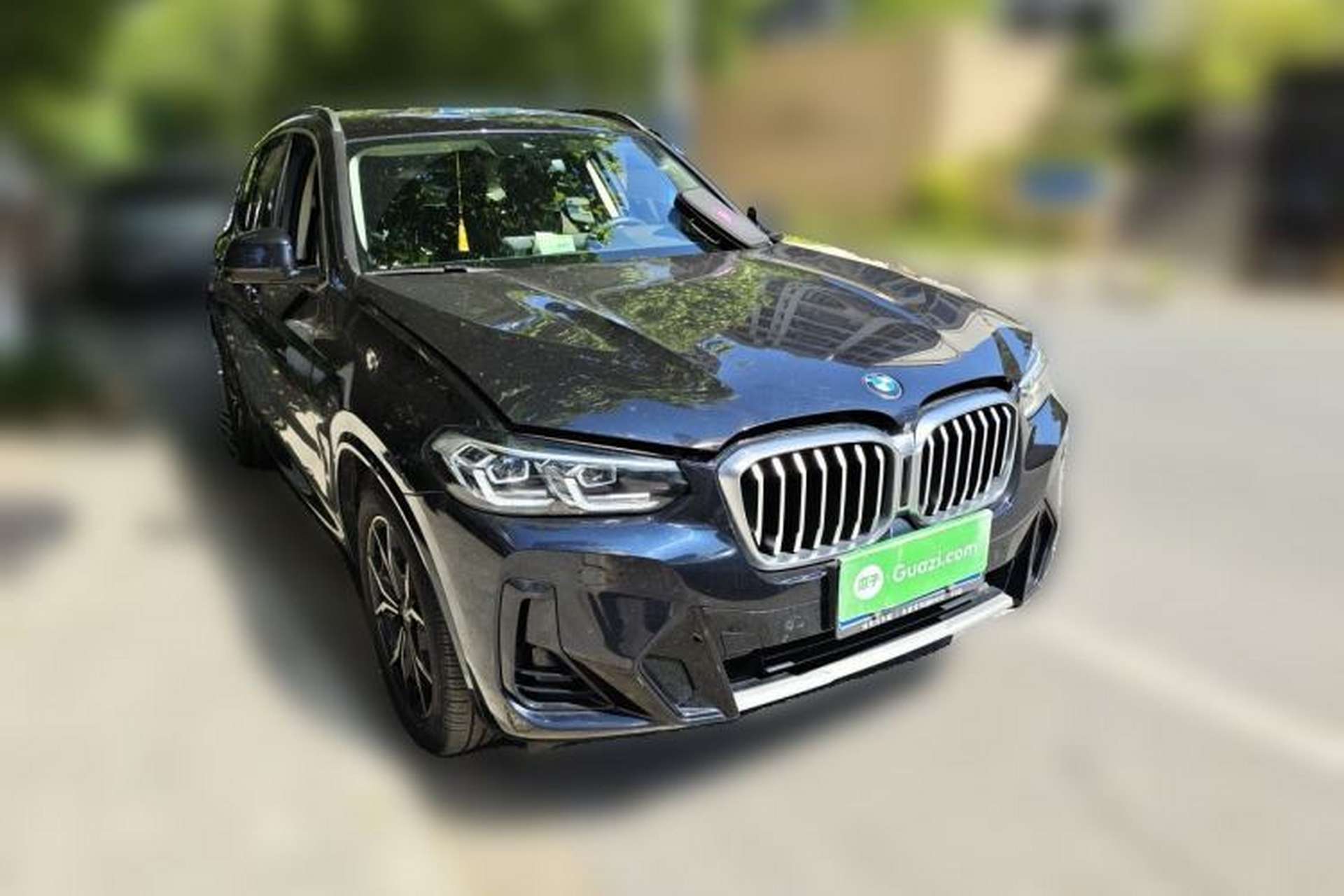 Used BMW X3 2022 xDrive25i M Sport Package Front Right 45 Deg