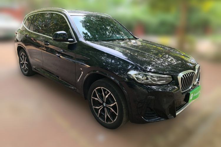 Used BMW X3 2022 xDrive25i M Sport Package Front Right 45 Deg
