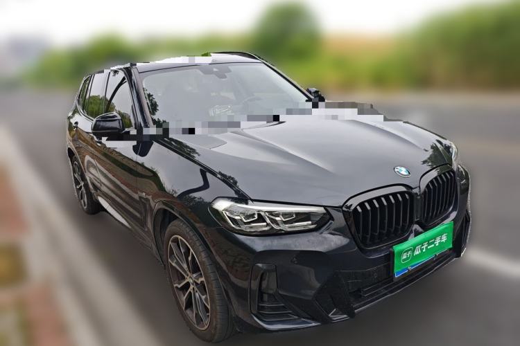 Used BMW X3 2022 xDrive30i Luxury Model M Night Sky Package Front Right 45 Deg