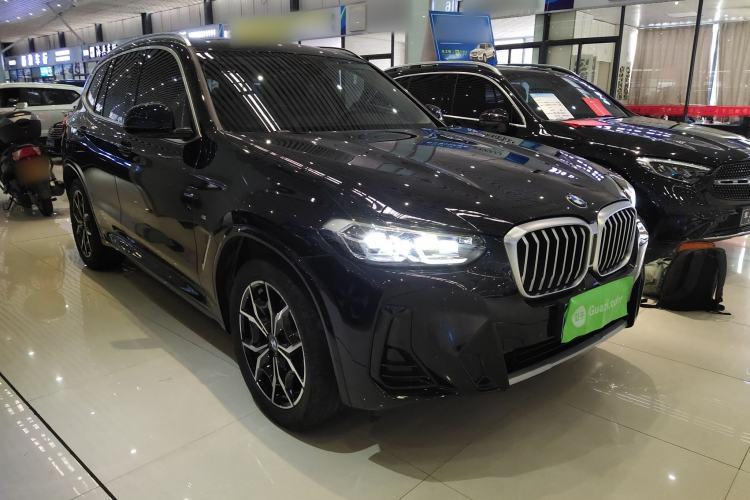 Used BMW X3 2022 Restyled xDrive25i M Sport Package Front Right 45 Deg