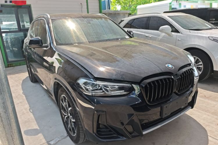 Used BMW X3 2022 xDrive25i M Sport Package Front Right 45 Deg