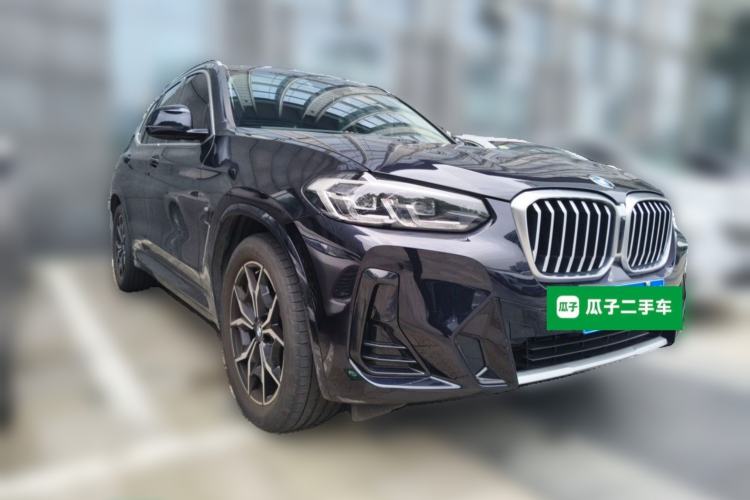 Used BMW X3 2022 xDrive25i M Sport Package Front Right 45 Deg