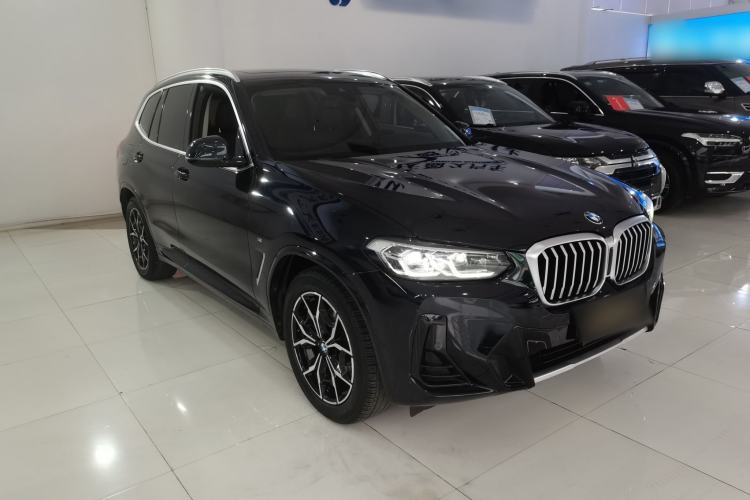Used BMW X3 2022 xDrive25i M Sport Package Front Right 45 Deg