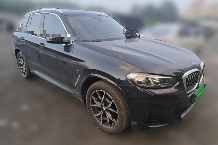 Used BMW X3 2022 xDrive25i M Sport Package Front Right 45 Deg