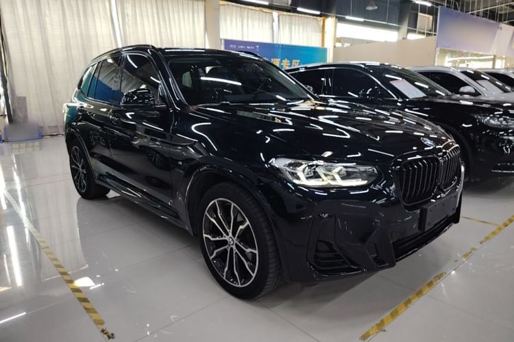 Used BMW X3 2022 xDrive30i Luxury Model M Night Sky Package Front Right 45 Deg
