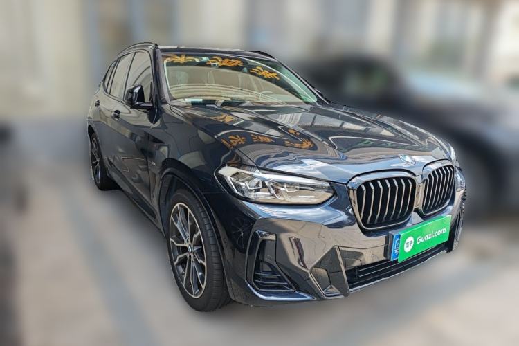 Used BMW X3 2022 Second Facelift xDrive30i Leading Edition M Night Sky Package Front Right 45 Deg