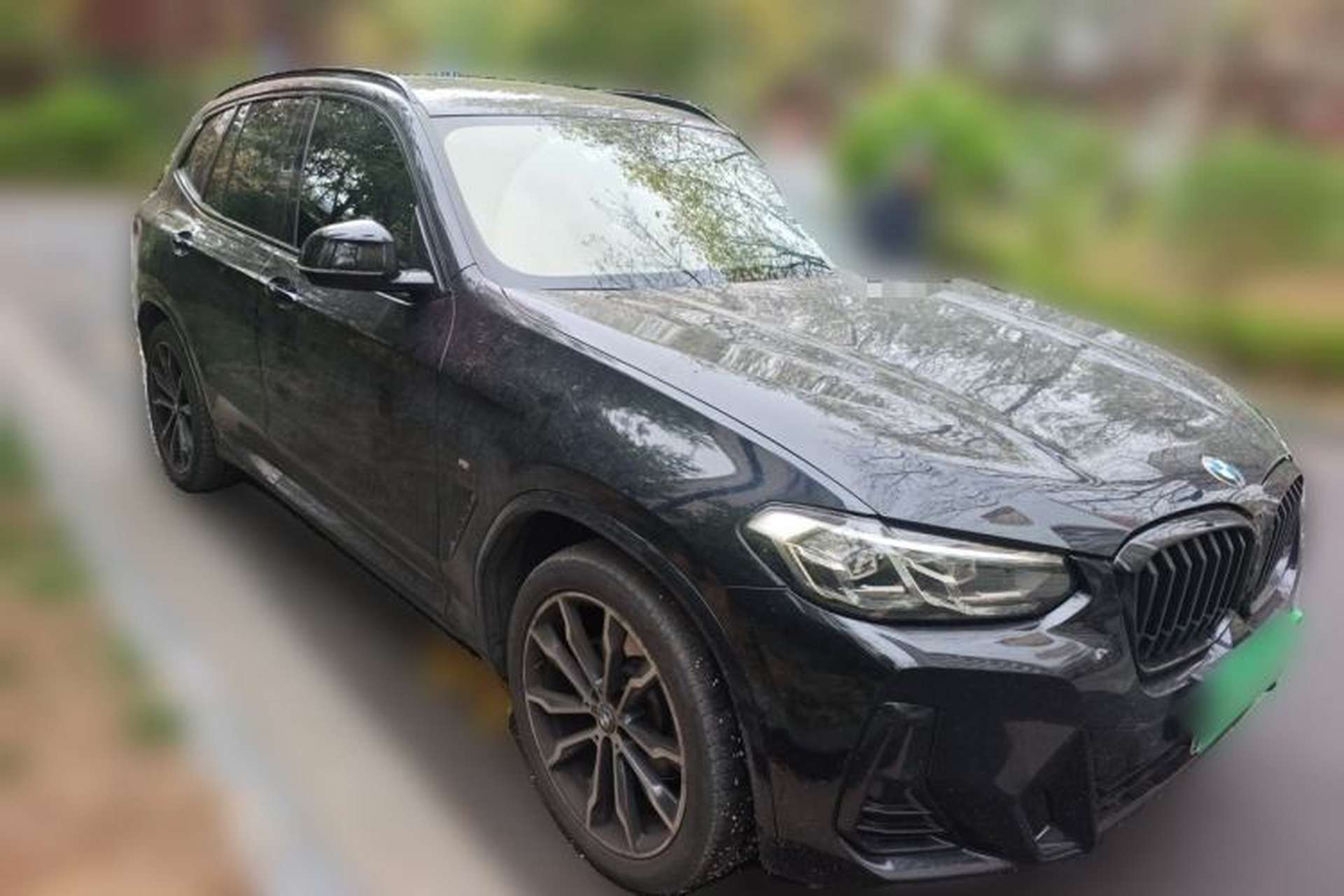 Used BMW X3 2022 Facelift xDrive30i Luxury Edition M Night Edition Package Front Right 45 Deg