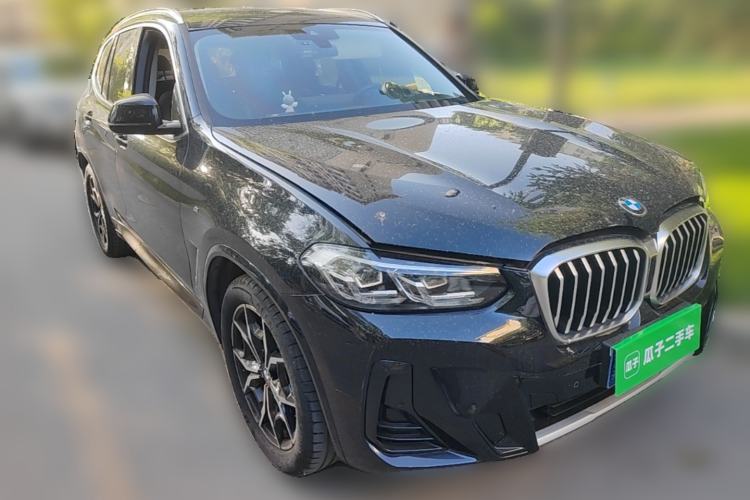 Used BMW X3 2022 xDrive25i M Sport Package Front Right 45 Deg