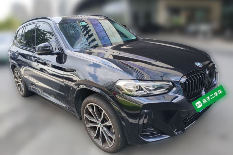 Used BMW X3 2022 Second Facelift xDrive30i Leading Edition M Night Sky Package Front Right 45 Deg
