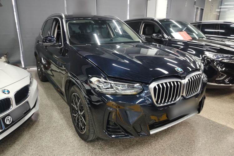 Used BMW X3 2022 xDrive25i M Sport Package Front Right 45 Deg